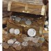 Wind Weather Decorative Historic Treasure Chest of Old and Rare Coins WIWE1387